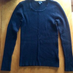 George Womens Sweater Top Long Sleeve Size M